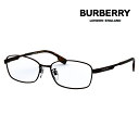 【アウトレット】度なし1.55レンズ交換+0円 バーバリー 伊達 メガネ 眼鏡 サングラス BE1346TD 1212 56 BURBERRY アジアンフィット メタル スクエア