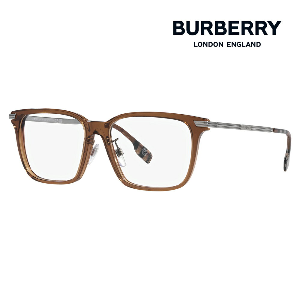 【アウトレット】度なし1.55レンズ交換+0円 バーバリー 伊達 メガネ 眼鏡 サングラス BE2378F 3986 55 BURBERRY ELLIS エリス スクエア セル フルフィットモデル MADE IN ITALY