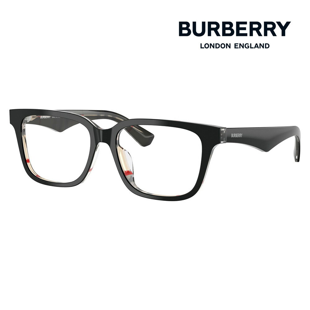 【正規品販売店】度なし1.55レンズ交換+0円 バーバリー 伊達 メガネ 眼鏡 BE2425D 4121 54 BURBERRY アジアンデザイン スクエア セル レディース