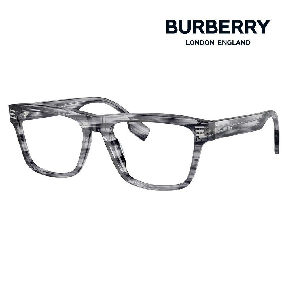 Plastic Frame - 【正規品販売店】度なし1.55レンズ交換+0円 バーバリー 伊達 メガネ 眼鏡 サングラスBE2387 4097 55 スクエア セル メンズ ローブリッジフィット MADE IN ITALY