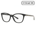 【オススメ価格】度なし1.55レンズ交換+0円 コーチ メガネ フレーム HC6186F 5002 53 COACH ウェリントン キャッツ フルフィットモデル レディース(4)