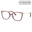 度なし1.55レンズ交換+0円 コーチ メガネ フレーム HC6214D 5721 55 COACH フォックス コンビネーション アジアンモデル 眼鏡 伊達メガネ