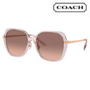 【正規品販売店】コーチ 伊達 メガネ 眼鏡 サングラスHC8403D 570513 59 COACH CR636 スクエア ローブリッジフィット レディース