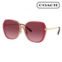 【正規品販売店】コーチ 伊達 メガネ 眼鏡 サングラスHC8403D 58268H 59 COACH CR636 スクエア ローブリッジフィット レディース