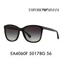 【正規品販売店】エンポリオアルマーニ サングラス 伊達 メガネ 眼鏡 EA4060F 50178G 56 EMPORIO ARMANI フルフィットモデル スクエア レディース