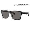 【正規品販売店】エンポリオアルマーニ サングラス 伊達 メガネ 眼鏡 EA4208F 605187 57 EMPORIO ARMANI セル スクエア メンズ フルフィットモデル 偏光