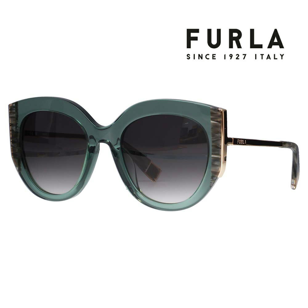 【正規(guī)品販売店】 FURLA フルラ サングラス SFU820 03GE 53 パントス セル レディース
