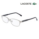 【正規品販売店】 度なし1.55レンズ交換+0円 ラコステ メガネフレーム L2507A 038 54 LACOSTE チタニウム チタン スクエア フルリム 伊達眼鏡 メンズ レディース(4)