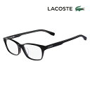 【正規品販売店】 度なし1.55レンズ交換+0円 ラコステ メガネフレーム L2758A 001 54 LACOSTE アセテート スクエア 伊達眼鏡 メンズ レディース(4)