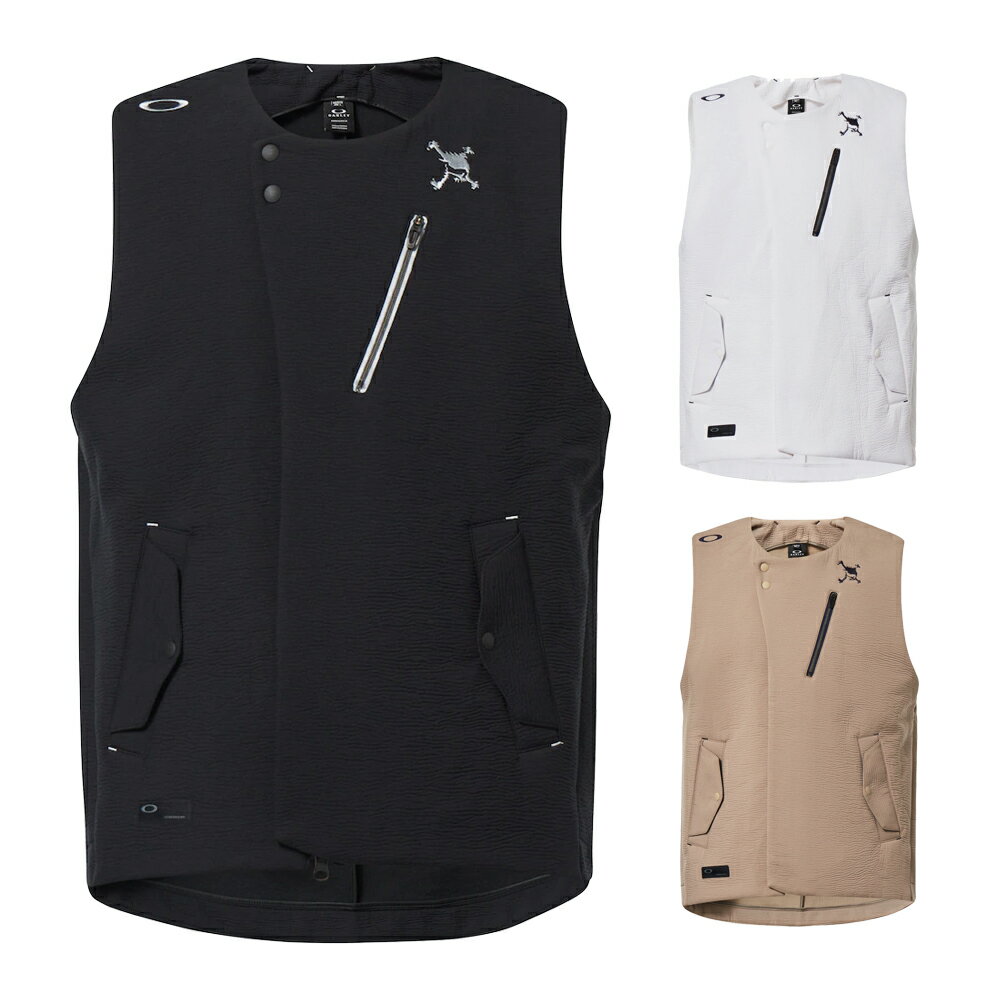 オークリー FOA402850 OAKLEY SKULL BD FLEECE VEST スカル フリース ベスト メンズ ゴルフウェア スポーツ 21FW