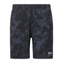 【メール便送料無料/オススメ価格】オークリー FOA403590 OAKLEY ENHANCE HYBRID GRAPHIC SHORTS 8INCH 12.0 ストレッチショートパンツ ジャージ 半ズボン メンズ トレーニングウェア スポーツ 22SS(4)