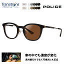 【正規品販売店】ポリス メガネ フレーム サングラス 調光レンズセット...(4)