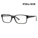 【正規品販売店】度なし1.55レンズ交換+0円 ポリス メガネ フレーム VPLF56J 04AL 54 POLICE メンズ スクエア ウェリントン セル フルリム ジャパンコレクション 伊達眼鏡 メガネ