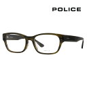 【正規品販売店】度なし1.55レンズ交換+0円 ポリス メガネ フレーム VPLL90J 0G61 54 POLICE メンズ 2023年モデル ウェリントン スクエア ジャパンモデル セル 40周年モデル 伊達眼鏡 メガネ(4)