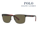 【正規品販売店】ポロ ラルフローレン サングラス PH3143 9007/3 57 POLO RALPH LAUREN スクエア メタル メンズ 伊達メガネ 眼鏡