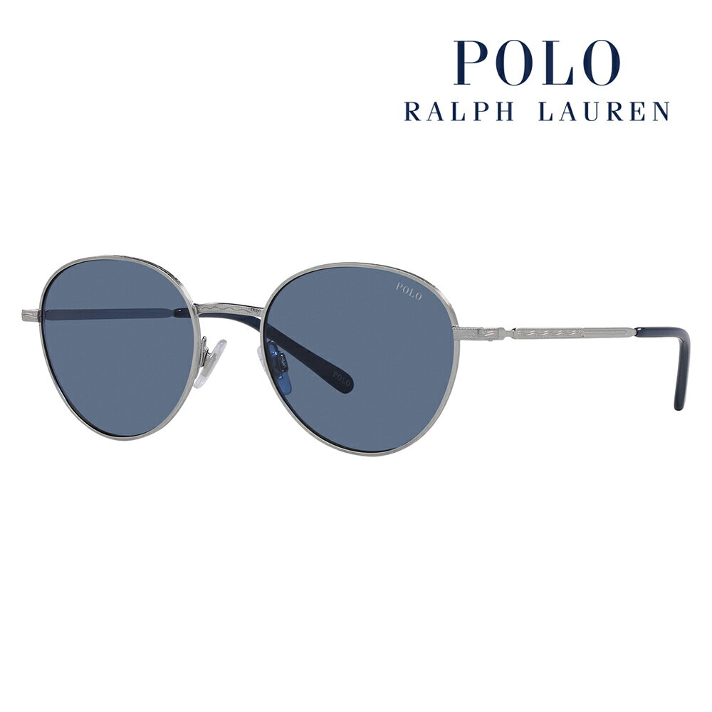 【正規品販売店】ポロ ラルフローレン サングラス PH3144 931680 51 POLO RALPH LAUREN ラウンド クラシック メタル 伊達メガネ 眼鏡