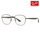 【オススメ価格】度なし1.55レンズ交換+0円 レイバン メガネ フレーム RX6477 3110 49 Ray-Ban ラウンド メタル クラシック(4)