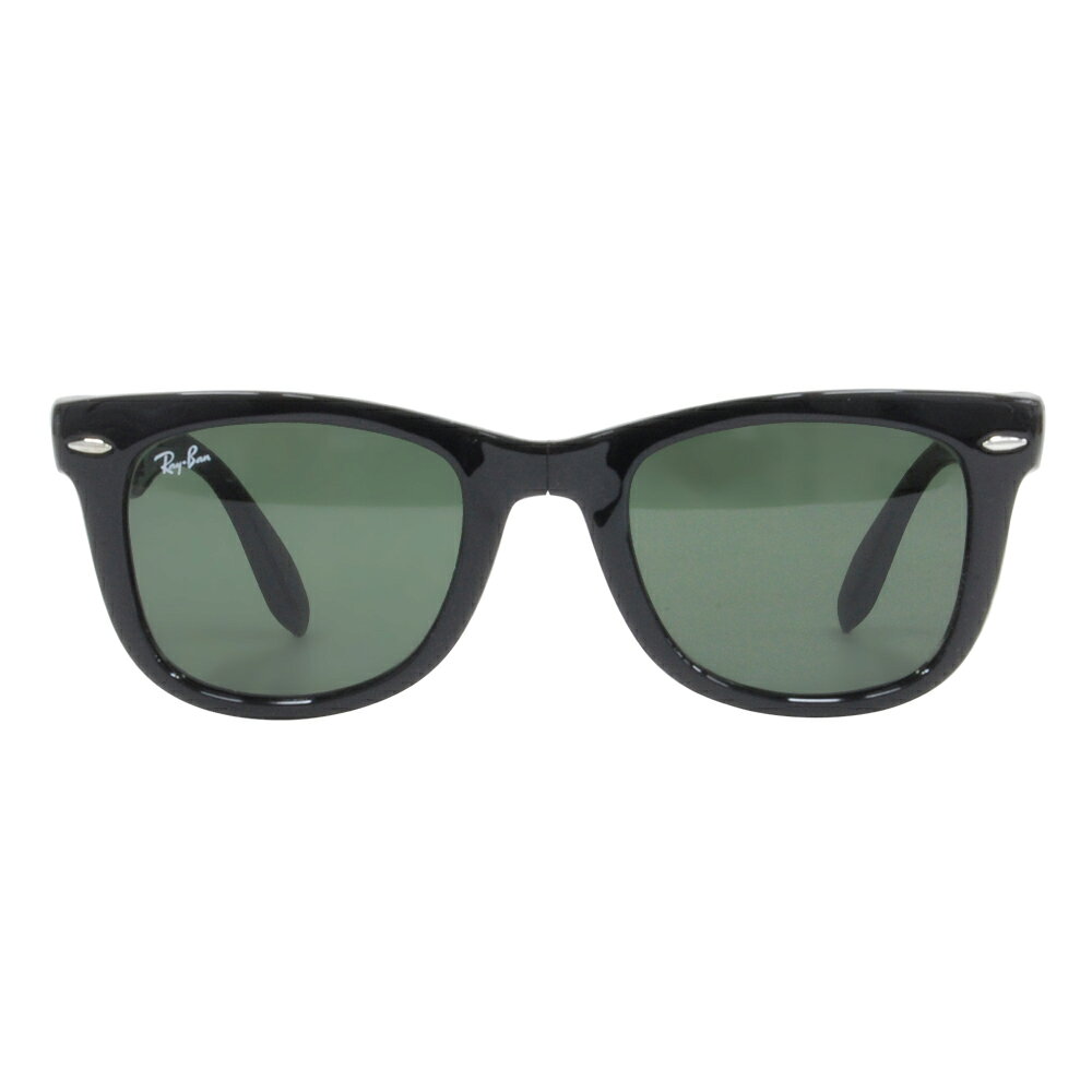 レイバン ウェイファーラー サングラス Rb4105 601 50 Ray Ban Wayfarer Folding 折りたたみ式 What S Up ワッツアップ レイバン正規商品販売店 送料無料 ウェイファーラー フレームカラー ブラック レンズカラー G 15xlt ダークグリーン