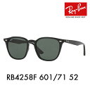 【正規品販売店】レイバン サングラス RB4258F 601/71 52 Ray-Ban レイバン純正レンズ対応 伊達メガネ 眼鏡 ウェリントン フルフィット