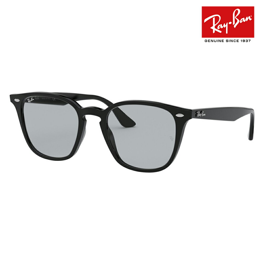 【正規品販売店】レイバンサングラス RB4258F 601/87 52 WASHED LENSES ウォッシュドレンズ ライトカラーレンズ Ray-Ban レイバン純正レンズ対応 ウェリントン フルフィット 伊達メガネ 眼鏡