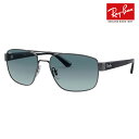 【正規品販売店】レイバン サングラス RB3663 004/3M 60 Ray-Ban レイバン純正レンズ対応 ツーブリッジ メタル スクエア 伊達メガネ 眼鏡