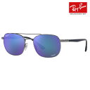 【正規品販売店】レイバンサングラス RB3670CH 004/4L 54 Ray-Ban クロマンスレンズ ティアドロップ ダブルブリッジ メタル 伊達メガネ 眼鏡