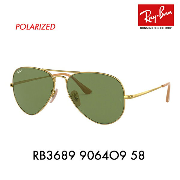 yKi̔XzCo TOX RB3689 9064O9 58 Ray-Ban CoYΉ ArGC^[ ^ AVIATOR METAL II c[ubW Ό ɒBKl ዾ