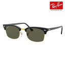 【正規品販売店】レイバン サングラス RB3916 130358 52 Ray-Ban レイバン純正レンズ対応 クラブマスター CLUBMASTER SQUARE LEGEND GOLD メタル 偏光 伊達メガネ 眼鏡