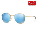 レイバン サングラス RB3548NF 001/9O 54 Ray-Ban HEXAGONAL ヘキサゴナル メタル ラウンド クラシック フラットレンズ ミラー 伊達メガネ 眼鏡