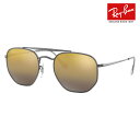 【正規品販売店】レイバン サングラス RB3648 004/I3 51 Ray-Ban レイバン純正レンズ対応 MARSHAL マーシャル ティアドロップ ダブルブリッジ メタル