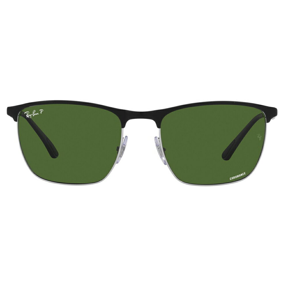 【店内最大pt20倍 〜8/31 9:59】レイバン サングラス RB3686 9144P1 57 Ray-Ban サーモント ブロー メンズ レディース CHROMANCE クロマンスレンズ 偏光レンズ ポラロイズド newmodel 伊達メガネ 眼鏡