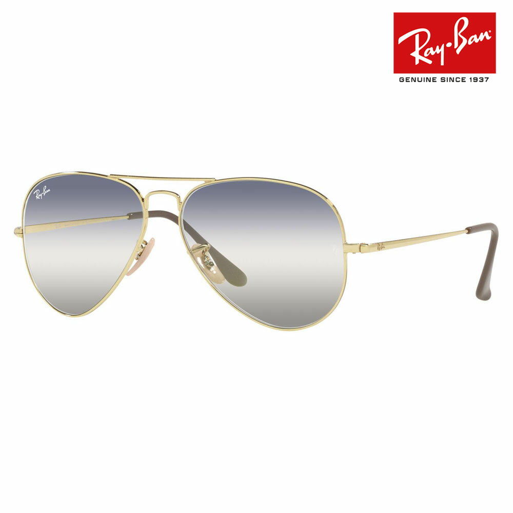 yKi̔XzCo TOX RB3689 001/GF 58 62 Ray-Ban CoYΉ AVIATOR METAL II ArG[^[ ^2 eBAhbv ɒBKl ዾ