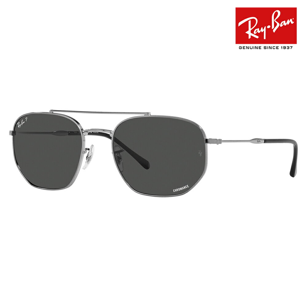【正規品販売店】レイバン サングラス RB3707 004/K8 54 57 Ray-Ban レイバン純正レンズ対応 メタル ダブルブリッジ ティアドロップ ラウンド 偏光レンズ ポラロイズド 伊達メガネ 眼鏡