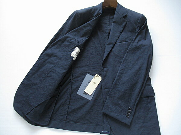 SALE オンワード樫山正規品 春夏モデル J.プレス J.PRESS PLUSナイロンハイパワーストレッチ ジャケットメンズ ブレザー 濃紺 定価47300円(税込)