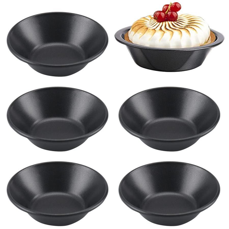 エッグタルト型 ミニ 金型 卵タルト ミニタルト型8cm ミニタルト型 丸 タルト型 丸 マフィンケーキ型 ..