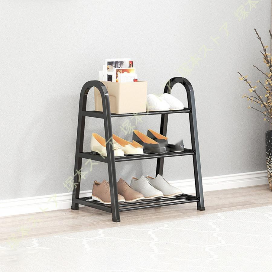 シューズラック スリム おしゃれ 省 スペース 玄関 小さめ シューズボックス 下駄箱 靴入れ シューズ ..