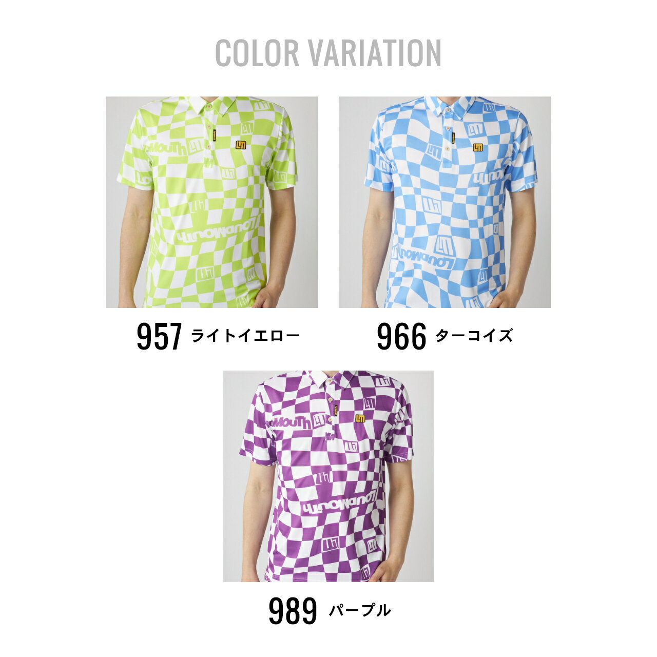 【30%OFF】 ラウドマウス LOUDMOUTH メンズ 柄半袖シャツ フリージングスキン 吸汗速乾 UV 接触冷感 遮熱ゴルフウェア 765608 2