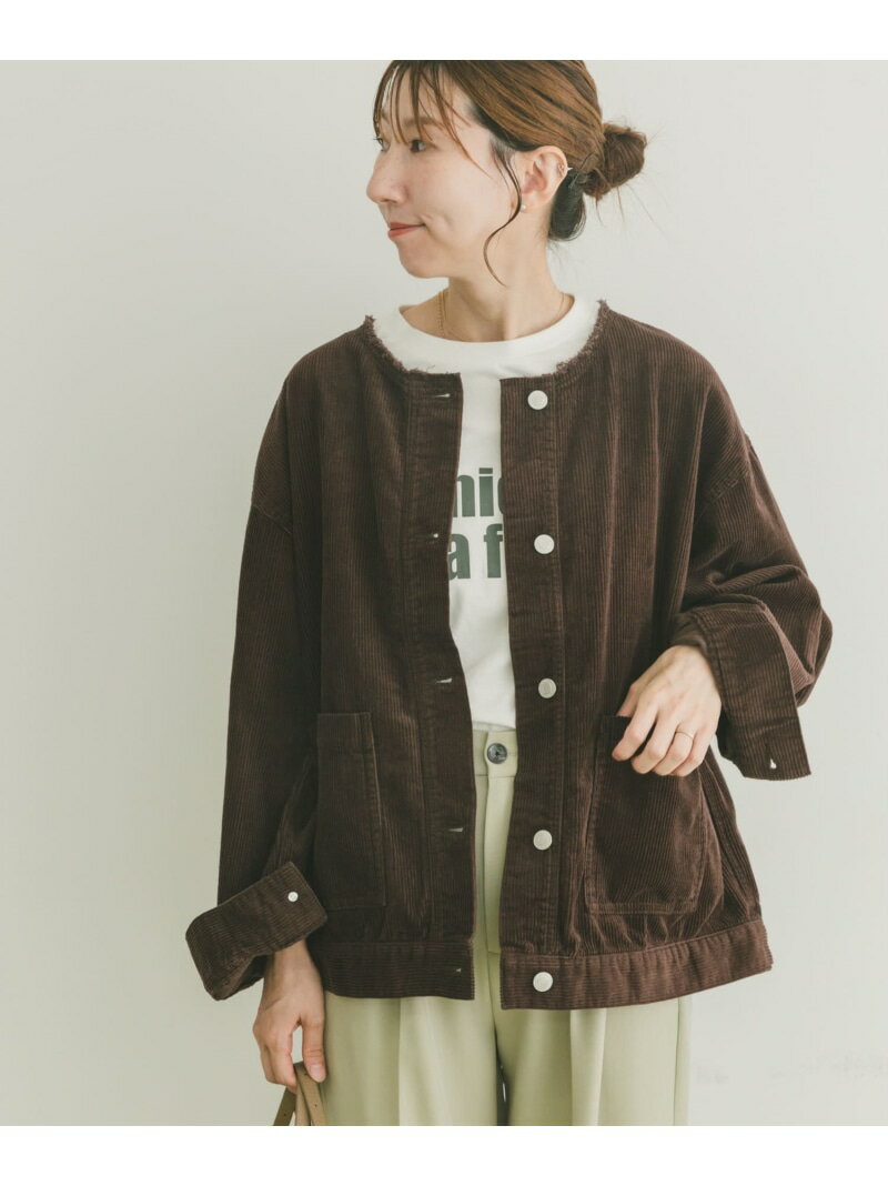 【SALE／40%OFF】『イージーケア』コーデュロイノーカラージャケット URBAN RESEARCH ITEMS アーバンリ..