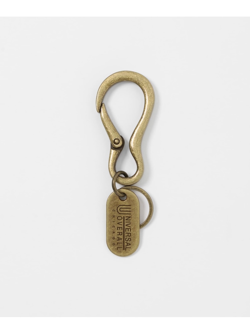 UNIVERSAL OVERALL Carabiner Key Ring URBAN RESEARCH ITEMS アーバンリサーチアイテムズ ファッション雑貨 チャーム・キーチェーン ゴールド ブラック オレンジ[Rakuten Fashion]