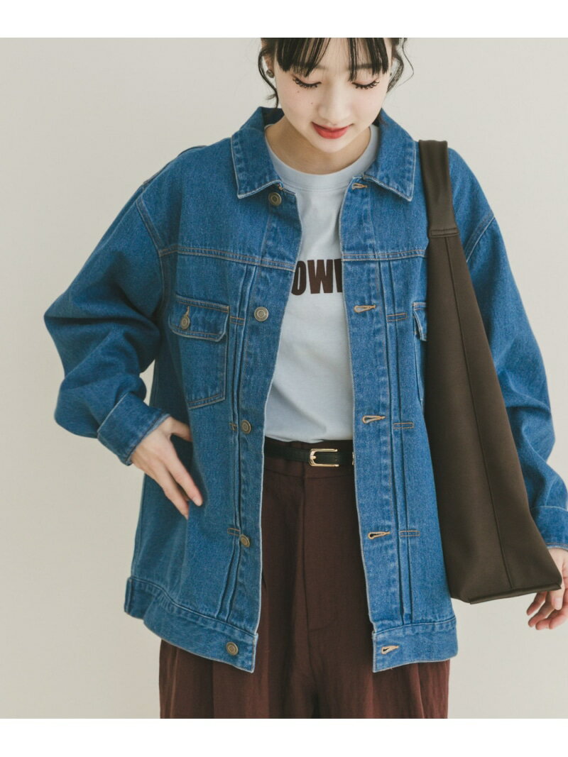 DENIM JACKET TYPE 2nd URBAN RESEARCH ITEMS アーバンリサーチアイテムズ ジャケット・アウター デニムジャケット ブラック ブルー【送料無料】[Rakuten Fashion]