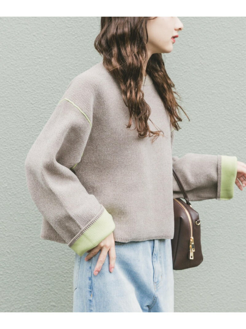 『洗濯可/毛玉防止』ダブルフェイスモールニット URBAN RESEA...(4.0)