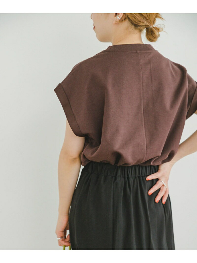 『UR TECH』フレンチTシャツ ITEMS アーバンリサーチアイテムズ トップス カットソー・Tシャツ ブラウン ホワイト ブラック【送料無料】[Rakuten Fashion]のサムネイル