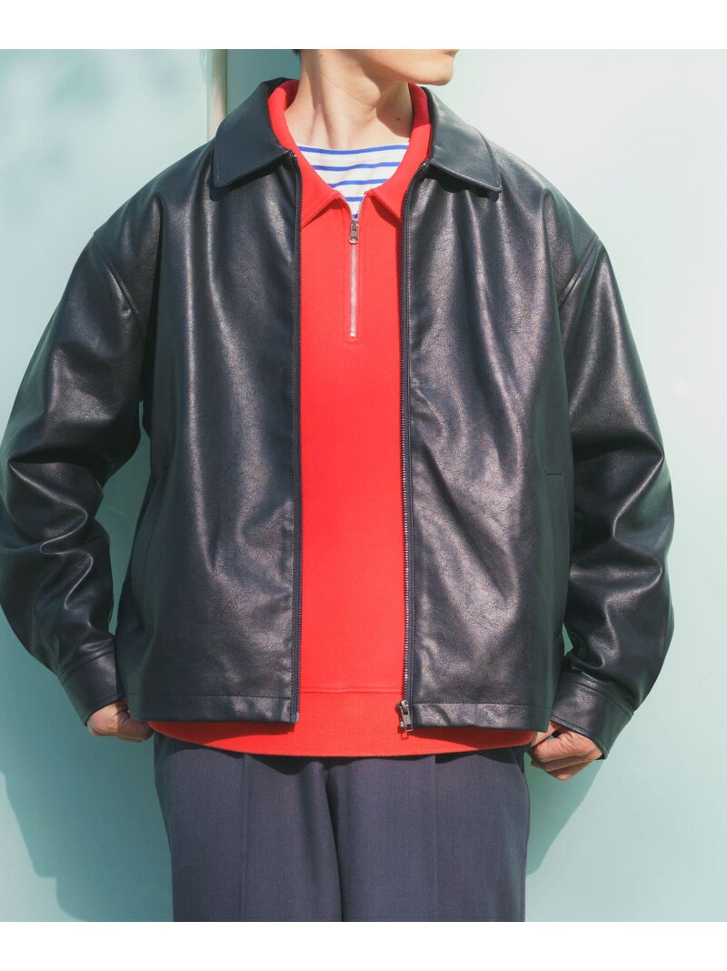 【SALE／49%OFF】F.L. ZIP UP フライトジャケット URBAN RESEARCH ITEMS アーバンリサーチアイテムズ ジャケット・アウター ブルゾン・ジャンパー ブラック【RBA_E】【送料無料】[Rakuten Fashion]