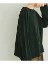 【SALE/53%OFF】ボートネックルーズニット URBAN RESEARCH ITEMS アーバンリサーチアイテムズ トップス ニット ブラック【RBA_E...