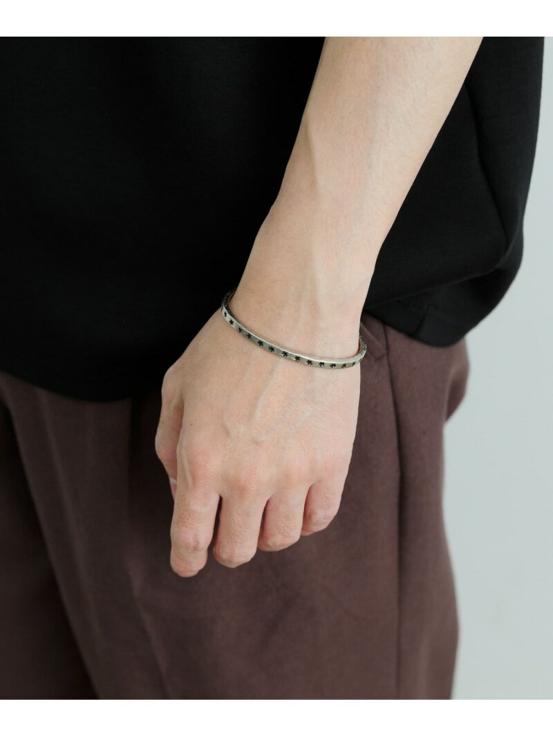 Hawk Bangle 7613 URBAN RESEARCH ITEMS アーバンリサーチアイテムズ アクセサリー・腕時計 ブレスレット・バングル ブラック[Rakuten Fashion]