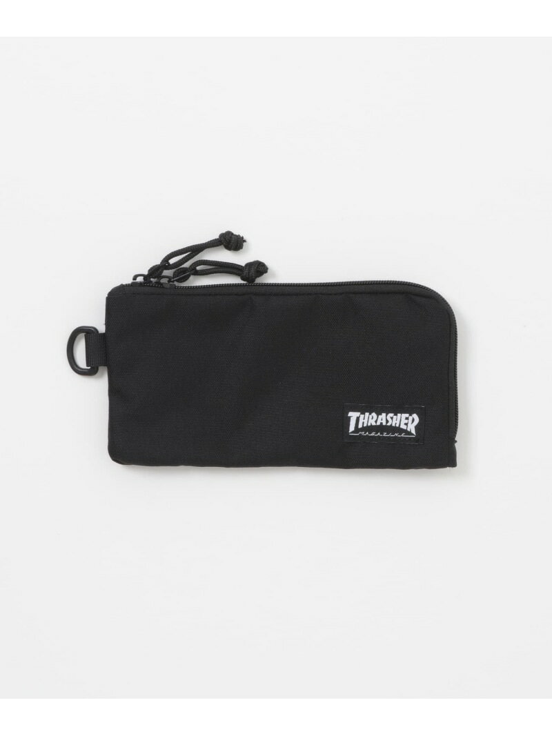 スラッシャー 財布 メンズ THRASHER Long Wallet URBAN RESEARCH ITEMS アーバンリサーチアイテムズ 財布・ポーチ・ケース 財布 ブラック【送料無料】[Rakuten Fashion]