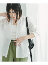 【予約】シアーポケットシャツ URBAN RESEARCH ITEMS アーバンリサーチアイテムズ トップス シャツ・ブラウス ホワイト ブルー【先行予約】*【送料無料】[Rakuten Fashion]