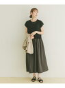 【SALE/37%OFF】ニットドッキングフレンチワンピース URBAN RESEARCH ITEMS アーバンリサーチアイテムズ ワンピース・ドレス ワンピー...