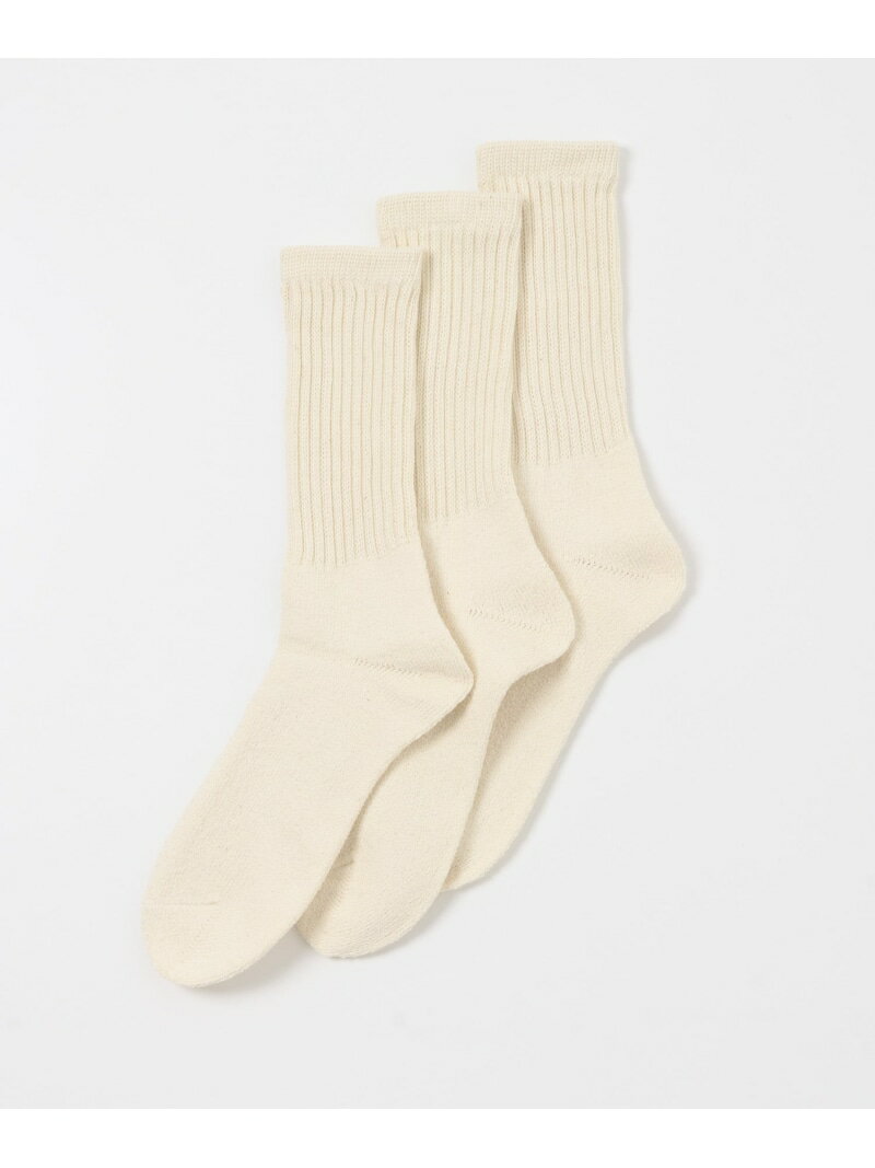 Healthknit シンカー クラシックソックス 3P URBAN RESEARCH ITEMS アーバンリサーチアイテムズ 靴下・..