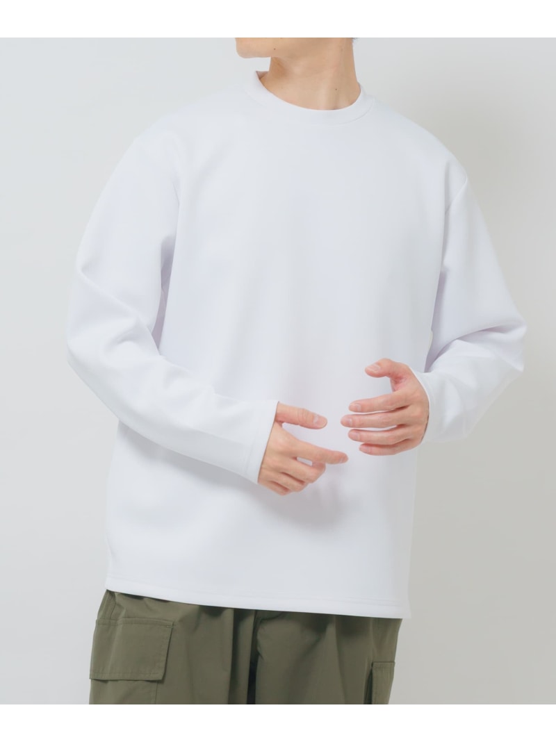 Hawaiian - 【SALE／50%OFF】調温機能 ストレッチダンボールプルオーバー URBAN RESEARCH ITEMS アーバンリサーチアイテムズ トップス スウェット・トレーナー ホワイト ブラック グレー【RBA_E】[Rakuten Fashion]